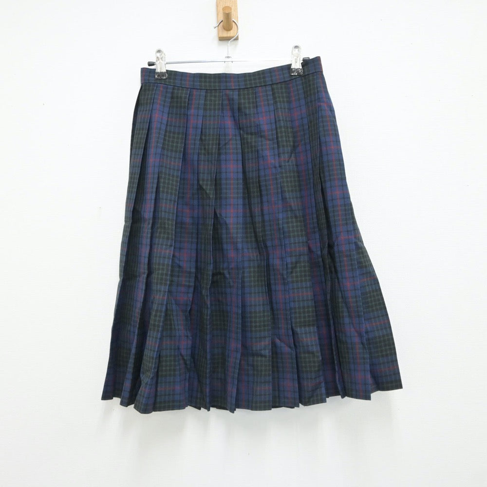 【中古】沖縄県 球陽高等学校 女子制服 3点（シャツ・スカート）sf017735