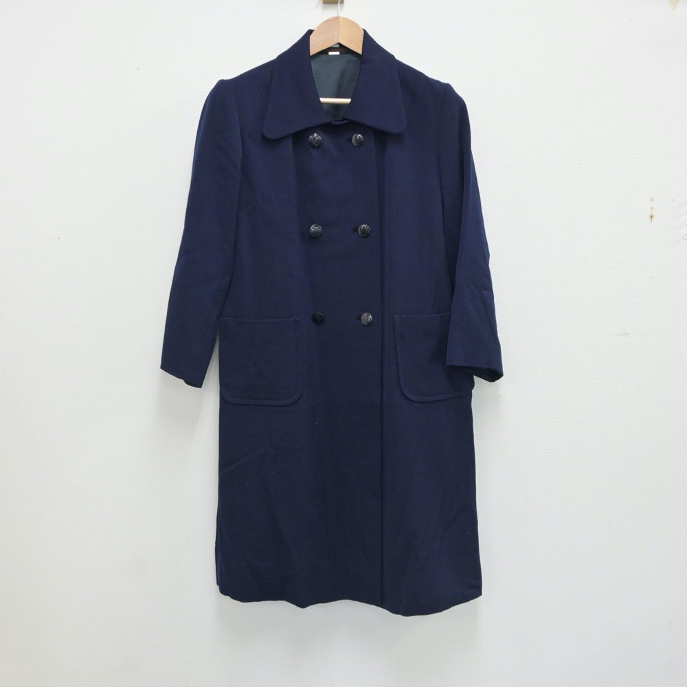 【中古】兵庫県 武庫川女子大学附属高等学校 女子制服 1点（コート）sf017736