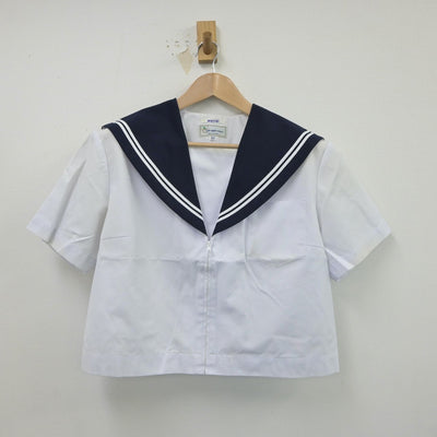 【中古】愛知県 愛西市立永和中学校 女子制服 4点（セーラー服・スカート）sf017742