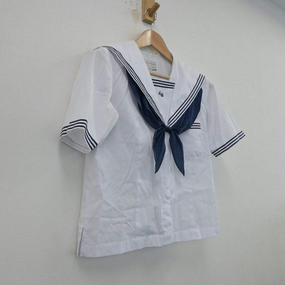 【中古】愛知県 安城学園高等学校 女子制服 3点（セーラー服）sf017751