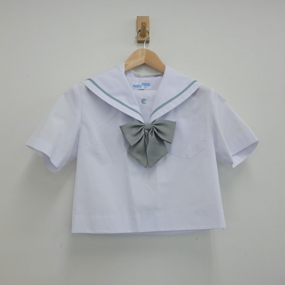 【中古】愛知県 知立高等学校 女子制服 3点（セーラー服・スカート）sf017756