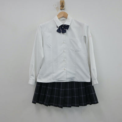 【中古】東京都 日本大学豊山女子中学校・高等学校 女子制服 5点（ブレザー・シャツ・スカート）sf017762