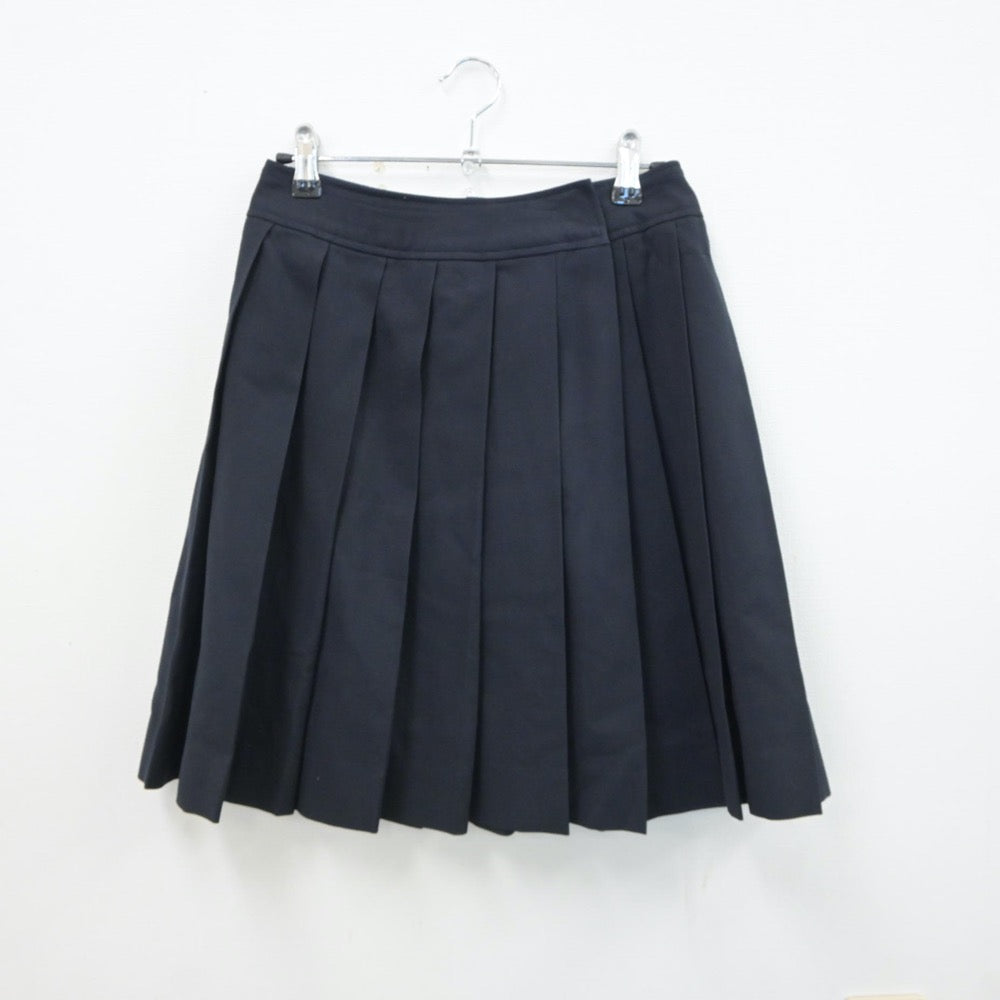 【中古】東京都 日本大学豊山女子中学校・高等学校 女子制服 3点（シャツ・ニット・スカート）sf017768