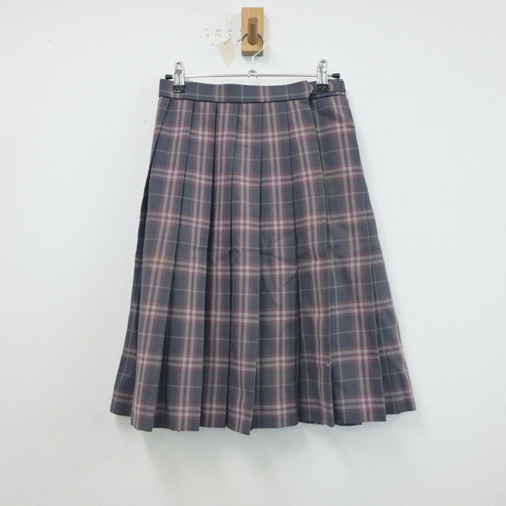 【中古】山口県 山口県立成進高等学校 女子制服 5点（ブレザー・シャツ・スカート）sf017772