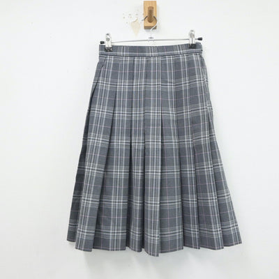 【中古】山口県 山口県立成進高等学校 女子制服 3点（シャツ・スカート）sf017773