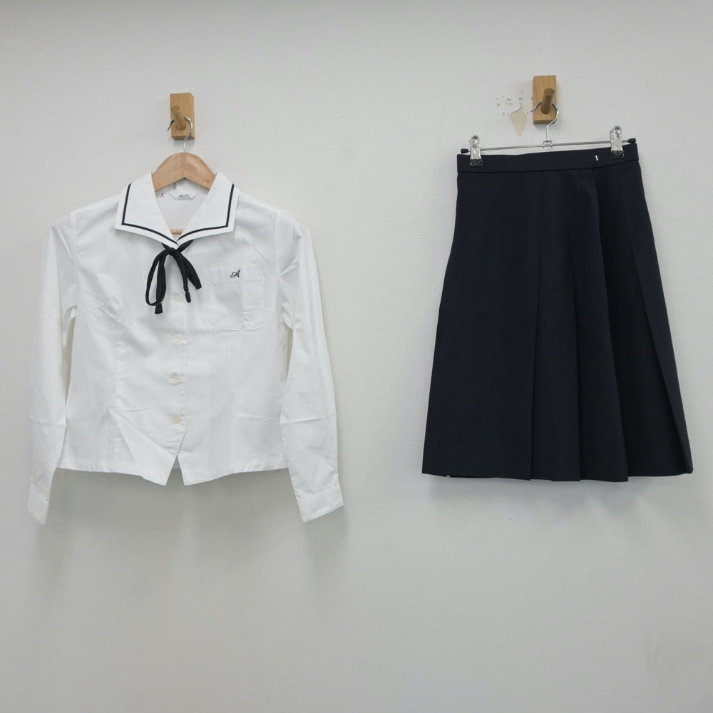 中古制服】山口県 山口県立厚狭高等学校 女子制服 5点（セーラー服・ニットベスト・スカート）sf017776【リサイクル学生服】 | 中古制服 通販パレイド