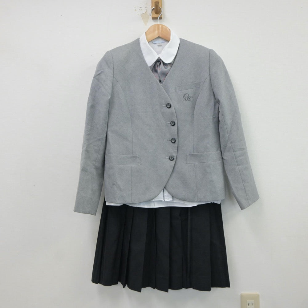 【中古】大阪府 大谷高等学校 女子制服 5点（ブレザー・シャツ・スカート）sf017780