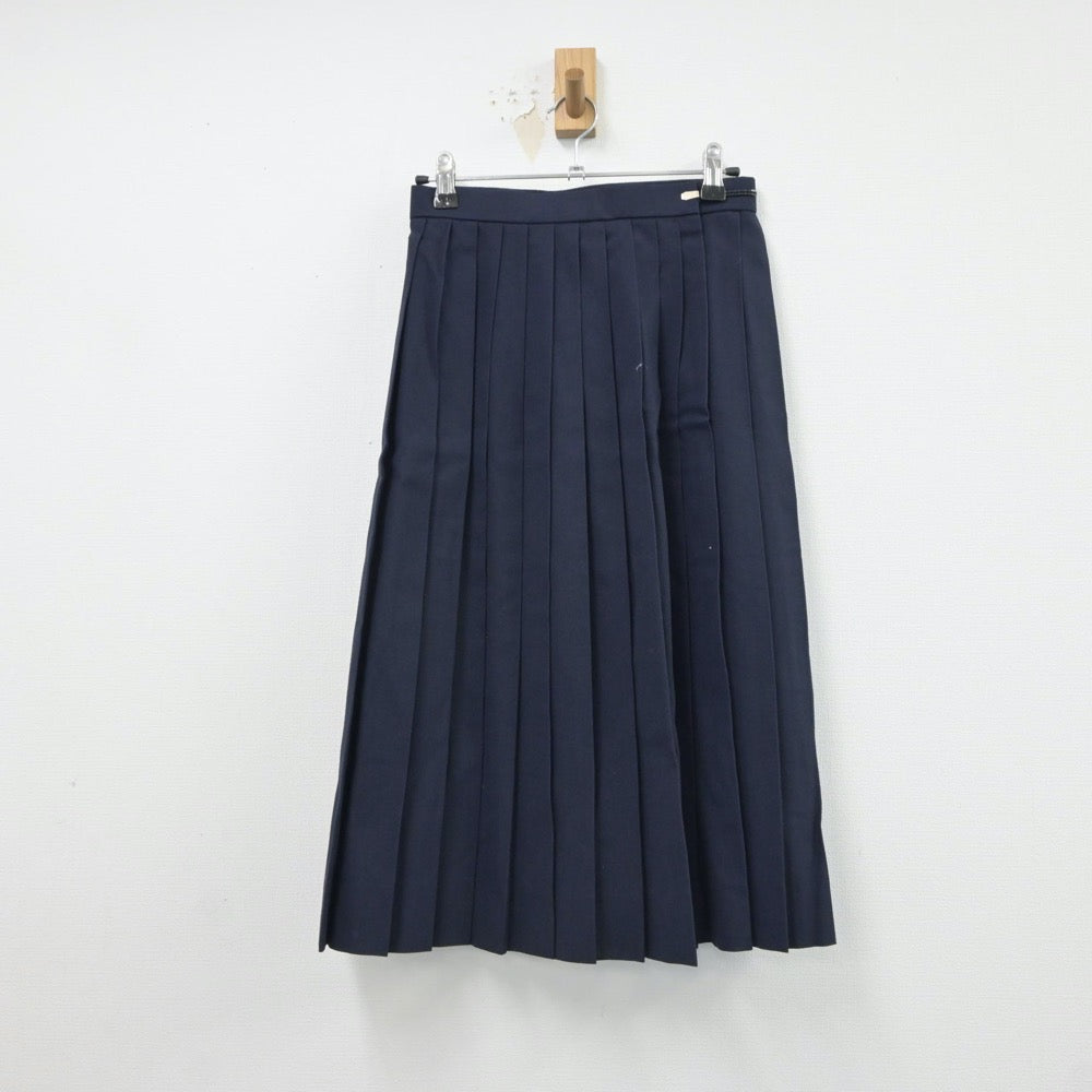 【中古】兵庫県 安室中学校 女子制服 3点（セーラー服・スカート）sf017784