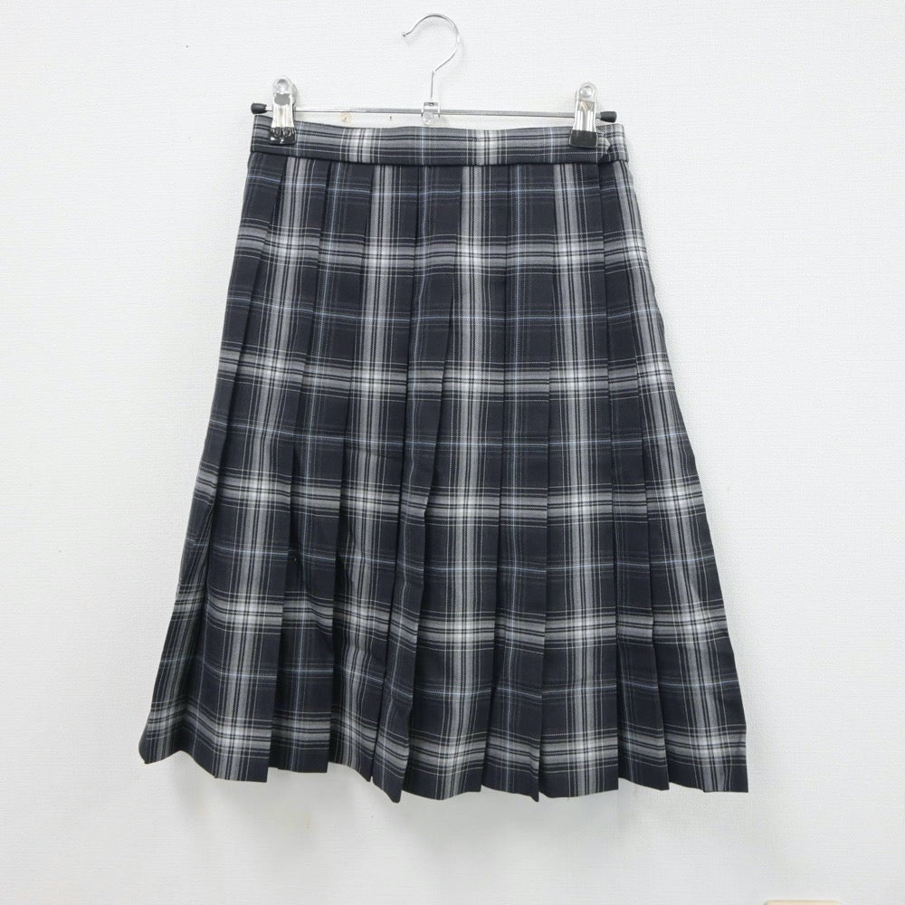 【中古】東京都 日本工業大学駒場高等学校 女子制服 3点（シャツ・ニット・スカート）sf017788