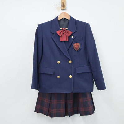 【中古】埼玉県 浦和学院高等学校 女子制服 3点（ブレザー・スカート）sf017801