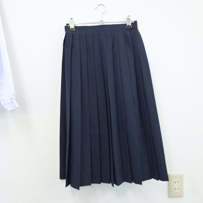 【中古】千葉県 船橋市立小室中学校 女子制服 5点（ブレザー・シャツ・スカート）sf017804