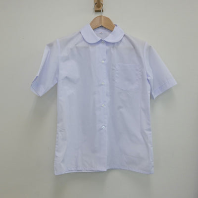 【中古】千葉県 船橋市立小室中学校 女子制服 4点（シャツ・ニットベスト・スカート）sf017805