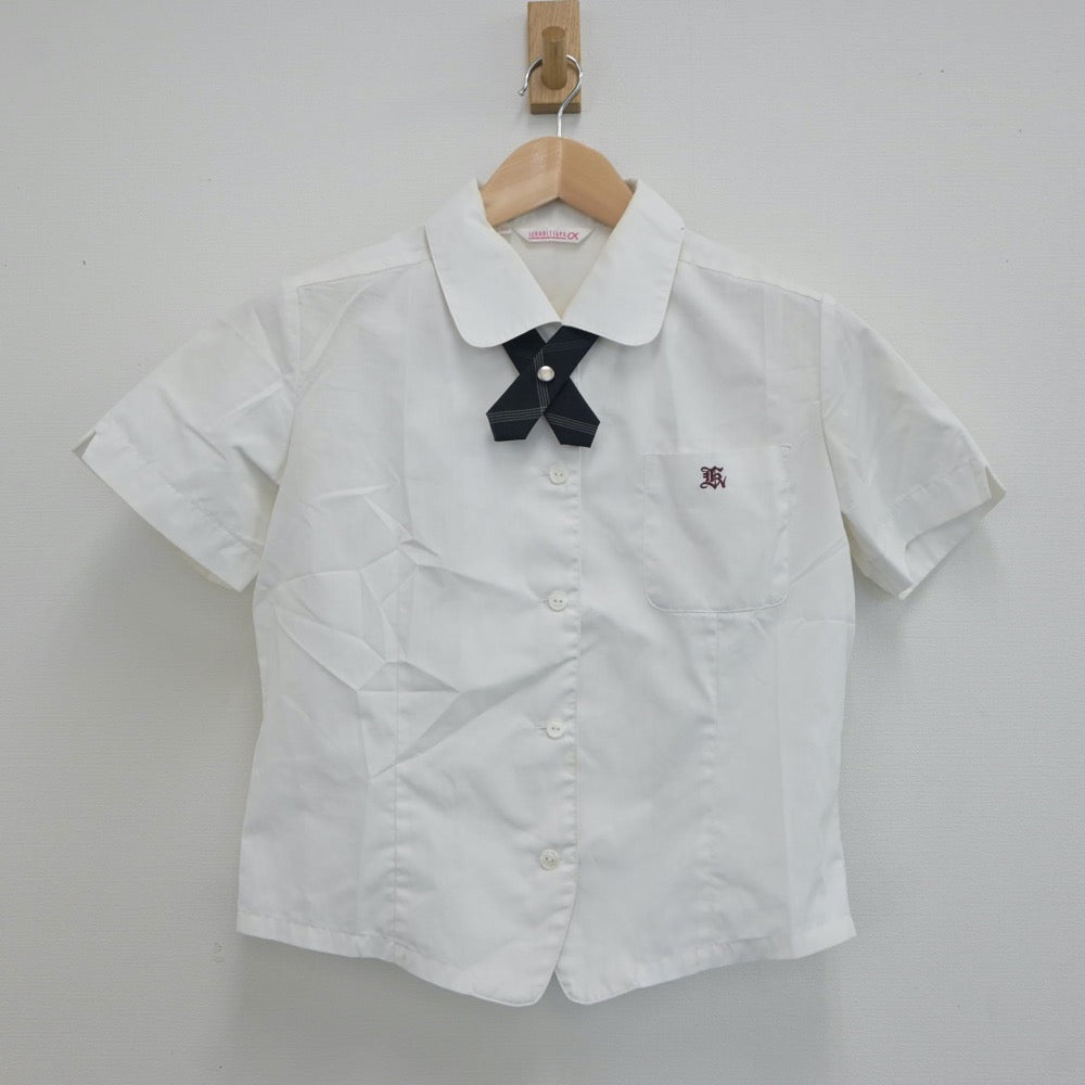 【中古】兵庫県 明石北高等学校 女子制服 4点（シャツ・スカート）sf017819