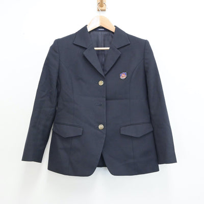 【中古】兵庫県 明石北高等学校 女子制服 3点（ブレザー・スカート）sf017820