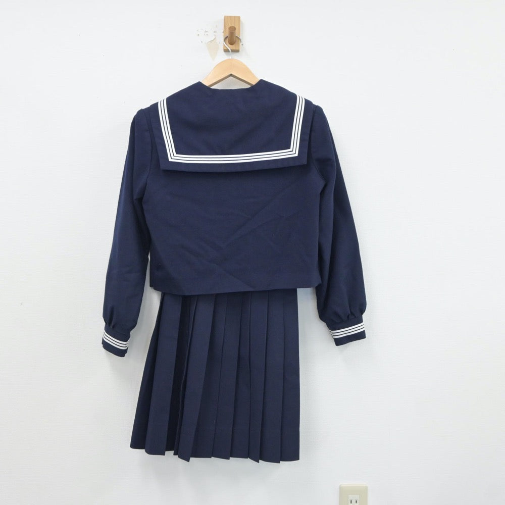 中古制服】兵庫県 氷丘中学校 女子制服 3点（セーラー服・スカート）sf017825【リサイクル学生服】 | 中古制服通販パレイド