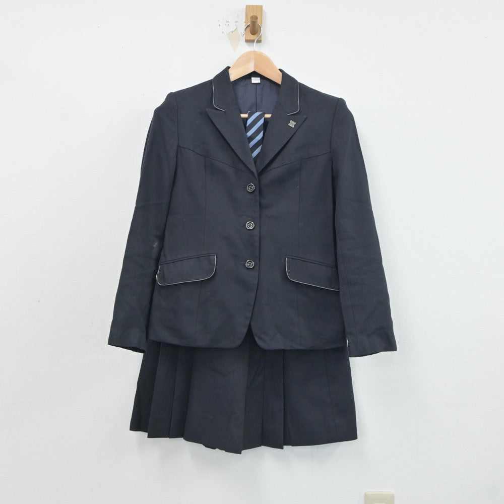 【中古】北海道 札幌藻岩高等学校 女子制服 5点（ブレザー・ベスト・スカート）sf017840