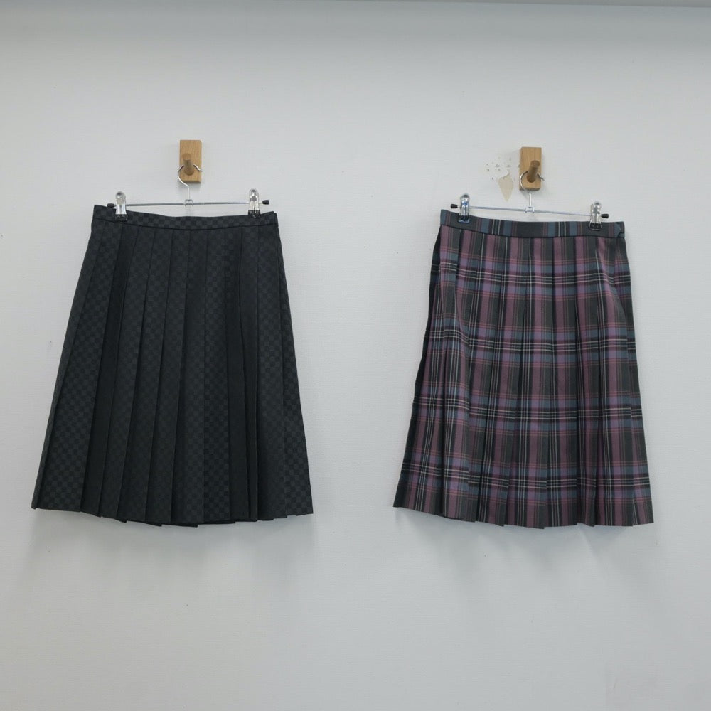 【中古】東京都 共立女子第二高等学校 女子制服 4点（ブレザー・スカート）sf017843