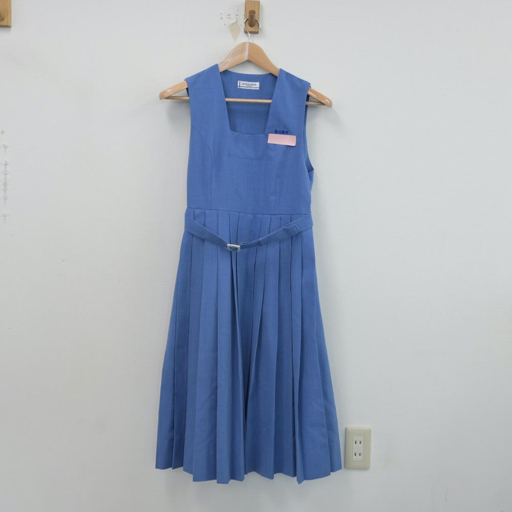 【中古】福岡県 春日南中学校 女子制服 1点（ジャンパースカート）sf017847