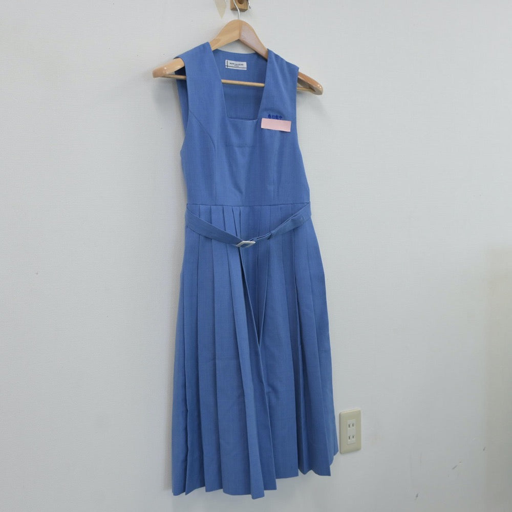 【中古】福岡県 春日南中学校 女子制服 1点（ジャンパースカート）sf017847