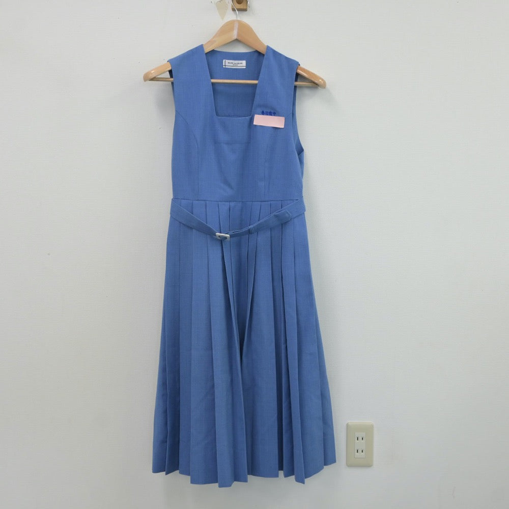 【中古】福岡県 春日南中学校 女子制服 1点（ジャンパースカート）sf017848