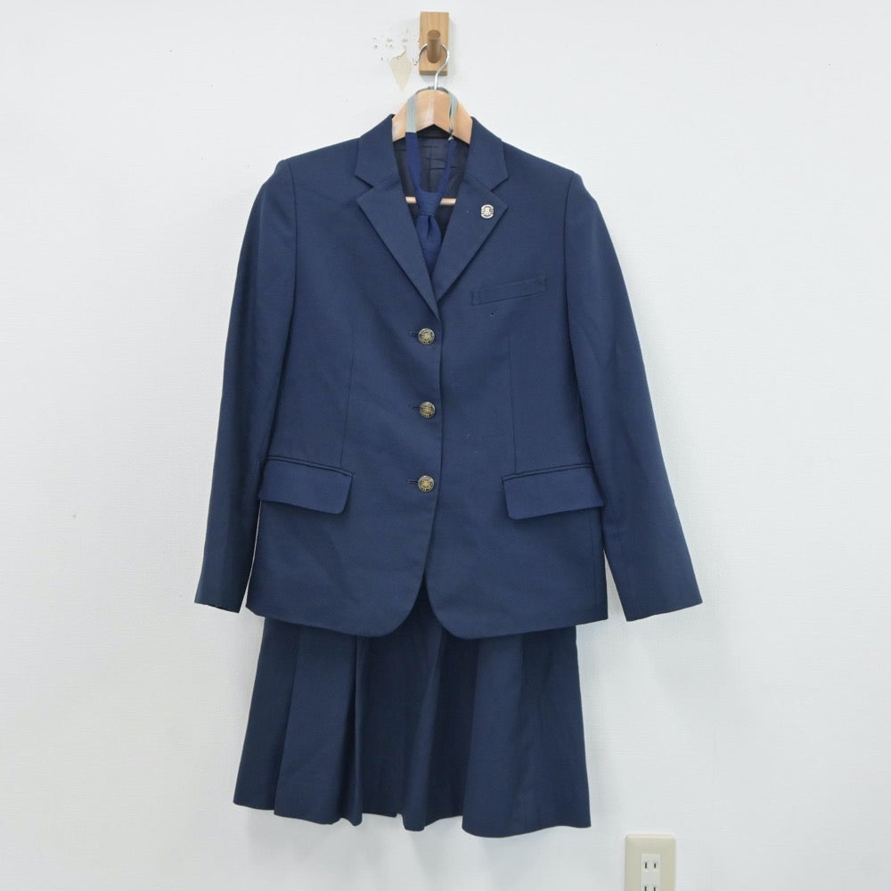 【中古】福岡県 春日高等学校 女子制服 6点（ブレザー・ベスト・スカート・スカート）sf017849