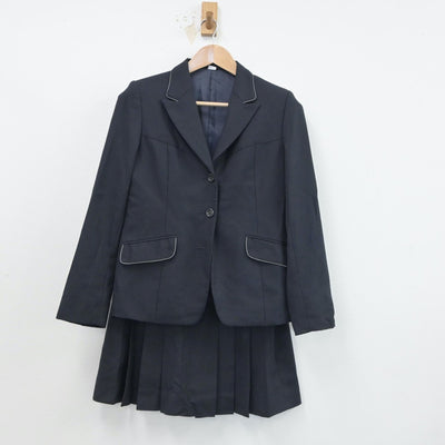 【中古】北海道 札幌藻岩高等学校 女子制服 3点（ブレザー・ベスト・スカート）sf017851