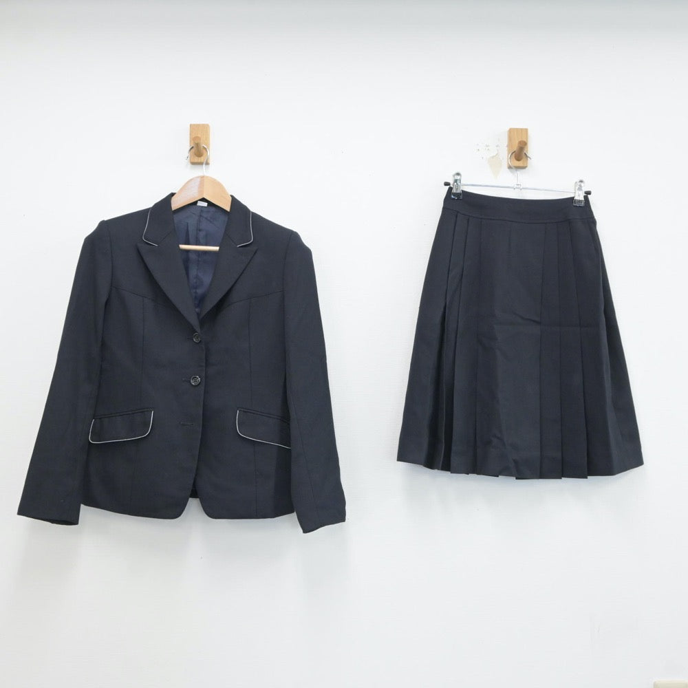 【中古】北海道 札幌藻岩高等学校 女子制服 3点（ブレザー・ベスト・スカート）sf017851