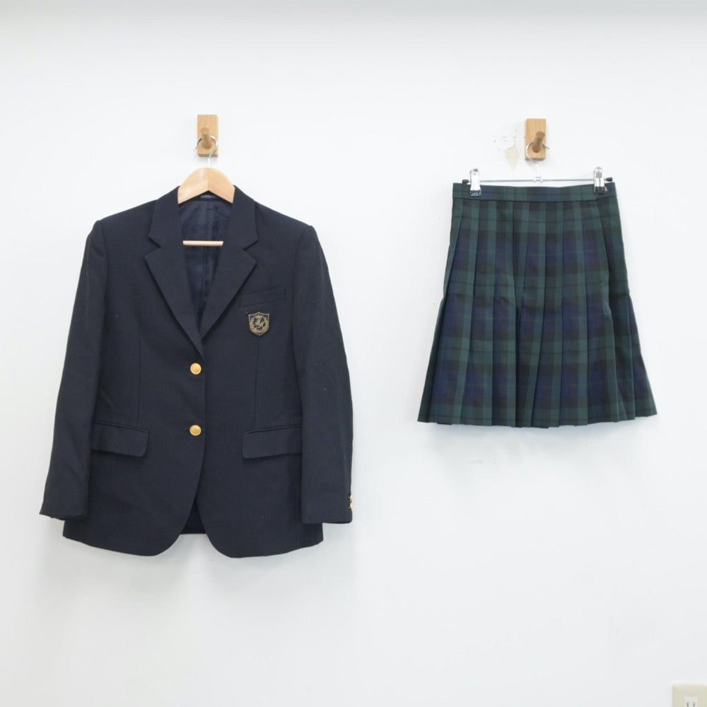 【中古】愛知県 愛知みずほ大学瑞穂高等学校 女子制服 3点（ブレザー・スカート）sf017852