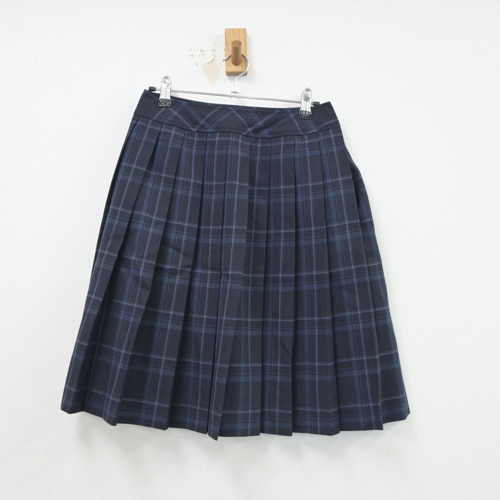 【中古】宮城県 登米高等学校 女子制服 5点（ブレザー・シャツ・ニット・スカート）sf017856