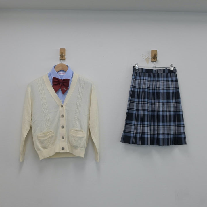 【中古制服】東京都 東京家政学院中学校・高等学校 女子制服 4点（シャツ・ニット・スカート）sf017861【リサイクル学生服】 |  中古制服通販パレイド