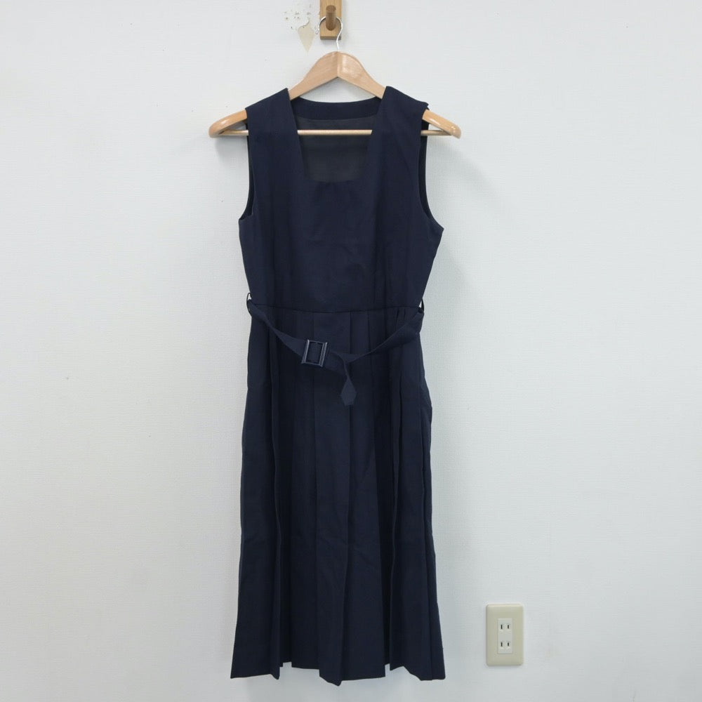 【中古】東京都 本所中学校 女子制服 2点（セーラー服・ジャンパースカート）sf017874