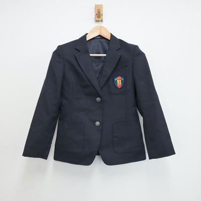 【中古】大阪府 大阪市立西淀中学校 女子制服 3点（ブレザー・スカート）sf017878