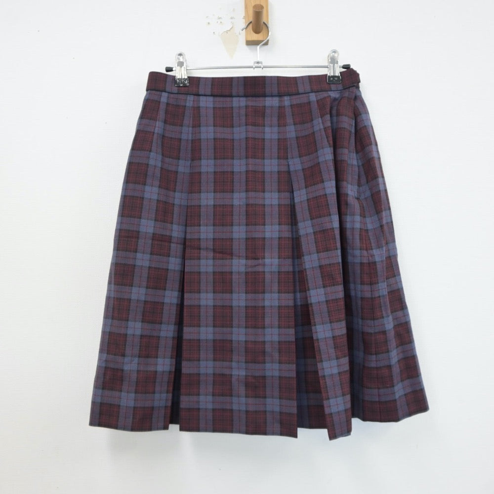 【中古】神奈川県 横浜市立上永谷中学校 女子制服 4点（ブレザー・ベスト・スカート）sf017884