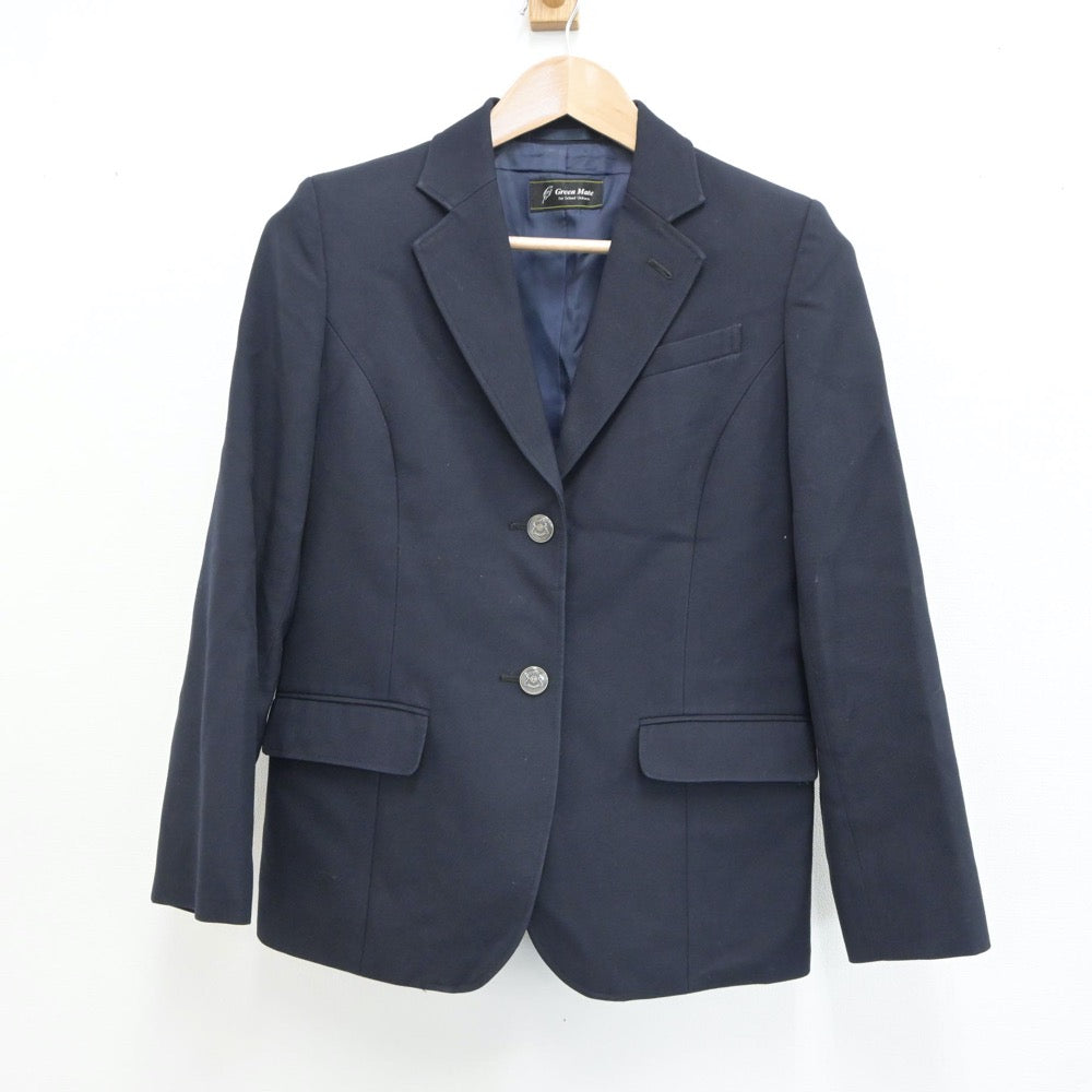 【中古】東京都 武蔵野市立第四中学校 女子制服 2点（ブレザー・スカート）sf017911