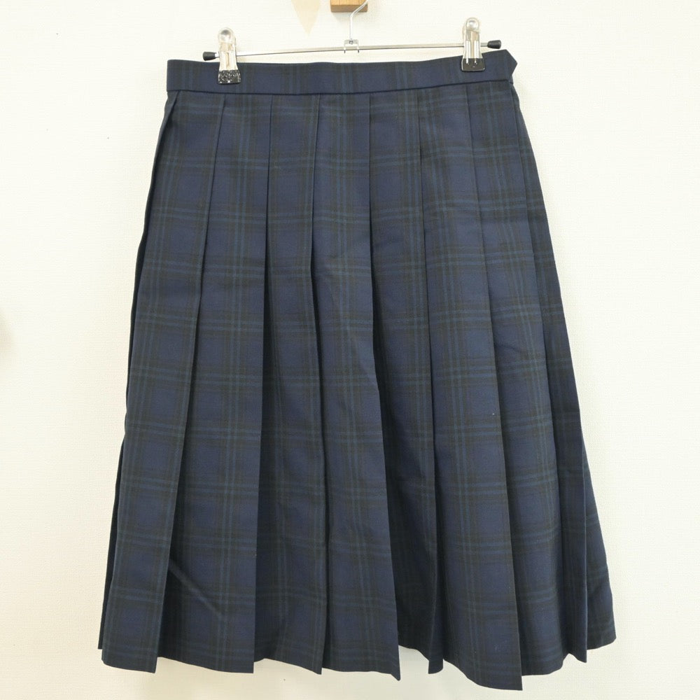 【中古】福岡県 福岡県立春日高等学校 女子制服 2点（シャツ・スカート）sf017932