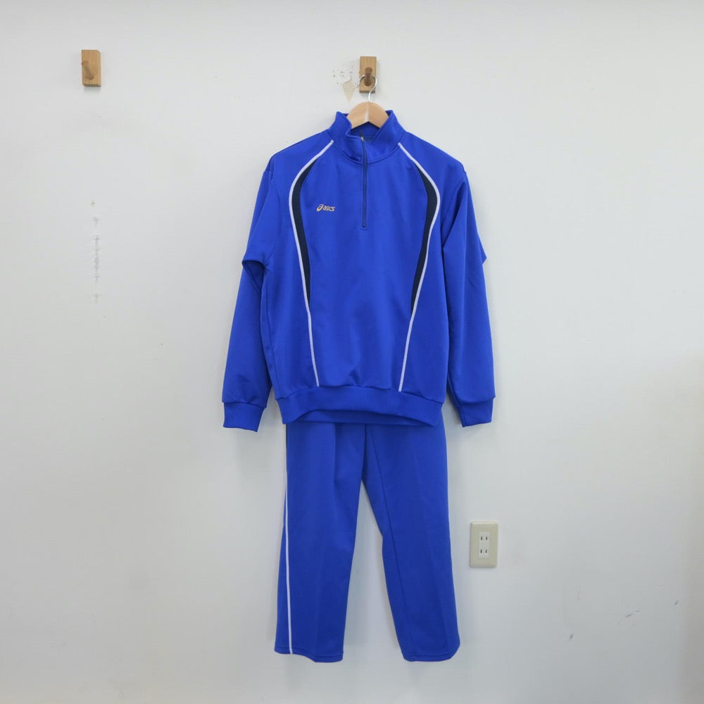 【中古】大阪府 清水谷高等学校 女子制服 2点（ジャージ 上・ジャージ 下）sf017935