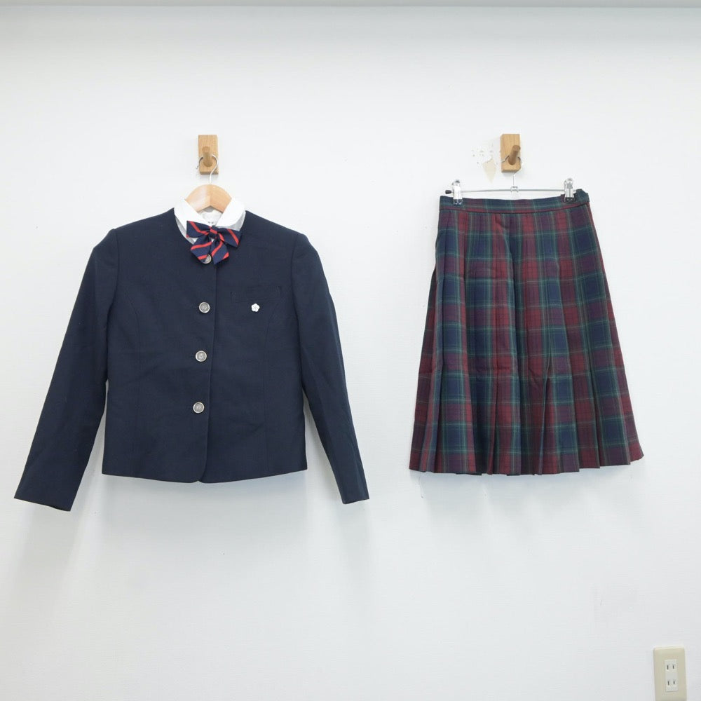 中古制服】福岡県 筑陽学園高等学校 女子制服 6点（ブレザー・シャツ・ニット・スカート）sf017941【リサイクル学生服】 | 中古制服通販パレイド