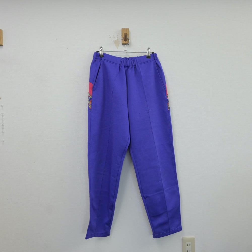 【中古】埼玉県 領家中学校 女子制服 2点（ジャージ 上・ジャージ 下）sf017945