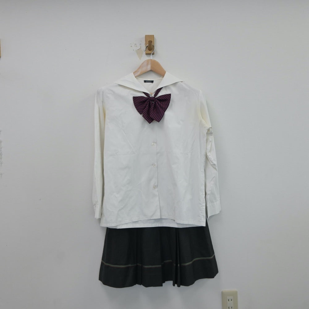 【中古】東京都 桜美林中学校 女子制服 5点（ブレザー・シャツ・スカート）sf017953