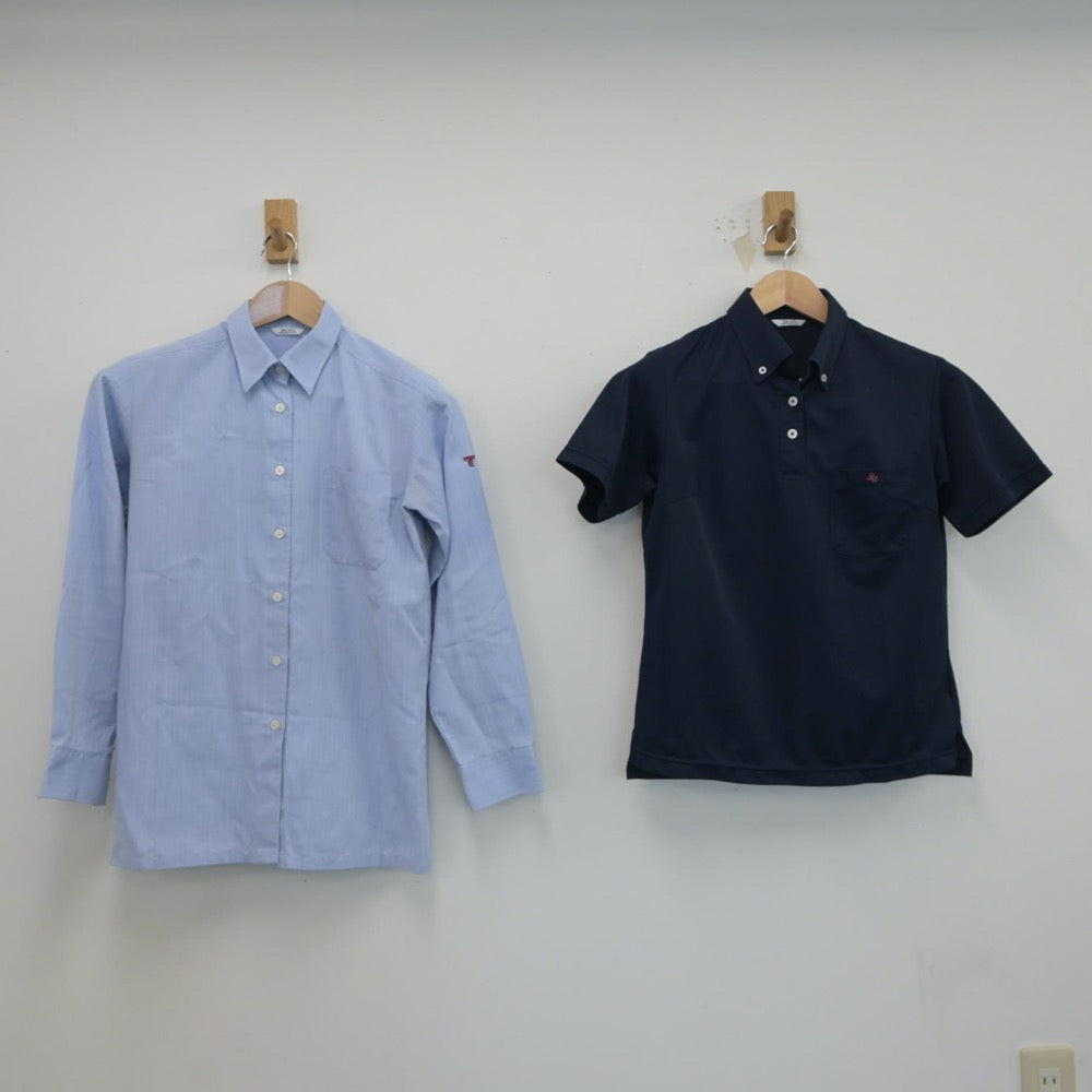 【中古】千葉県 東海大学付属浦安高等学校 女子制服 3点（シャツ・シャツ）sf017957