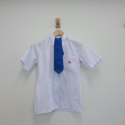 【中古】東京都 谷原中学校 女子制服 4点（シャツ・ベスト・スカート）sf017966