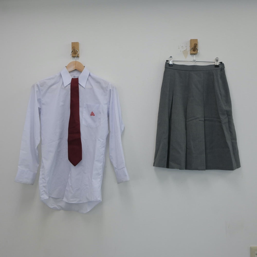 【中古】東京都 谷原中学校 女子制服 5点（ブレザー・シャツ・ベスト・スカート）sf017967