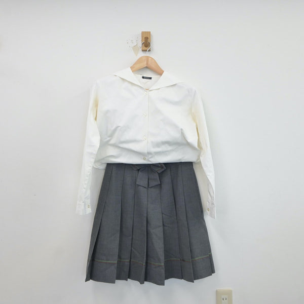 中古制服】東京都 桜美林高等学校 女子制服 2点（シャツ・スカート）sf017969【リサイクル学生服】 | 中古制服通販パレイド