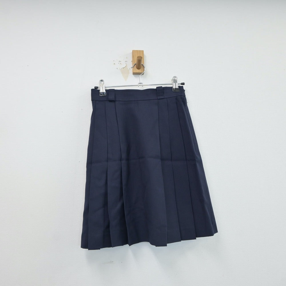 【中古】東京都 女子美術大学付属高等学校 女子制服 2点（ベスト・スカート）sf017973