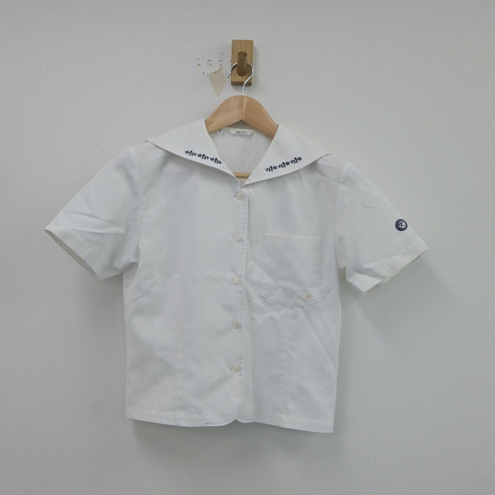 【中古】新潟県 高志中等教育学校 女子制服 2点（シャツ）sf017976