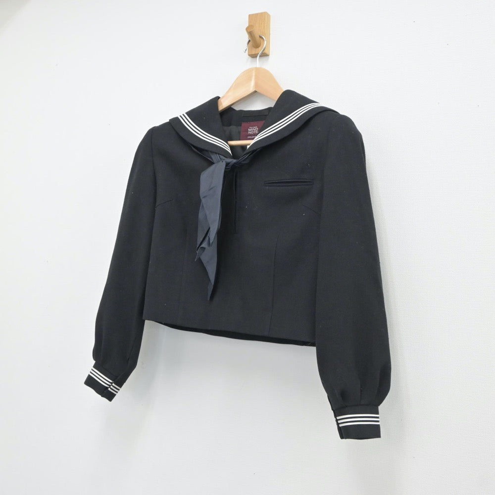 【中古】栃木県 鹿沼高等学校 女子制服 2点（セーラー服）sf017981