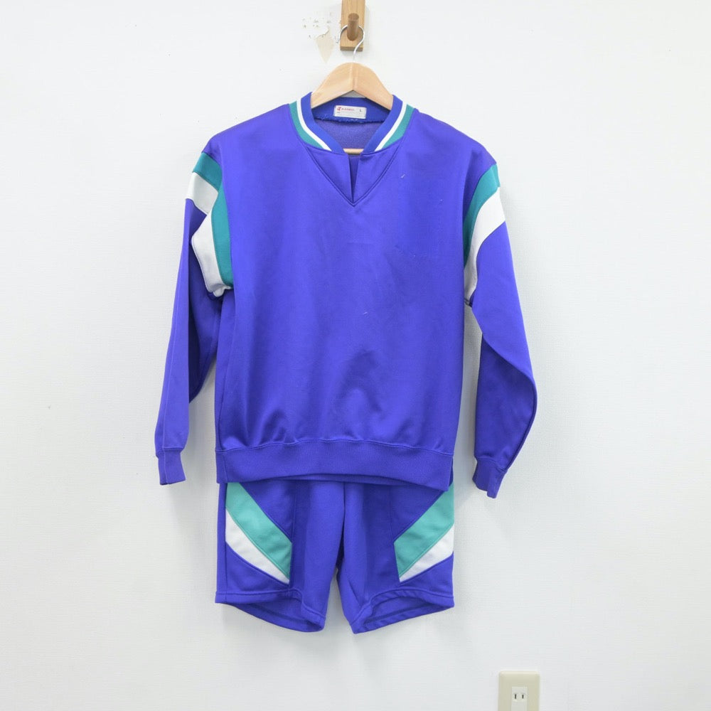 【中古】岡山県 真備東中学校 女子制服 2点（ジャージ 上・部活ユニフォーム 上）sf017982