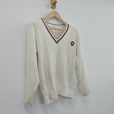 【中古】岡山県 倉敷南高等学校 女子制服 1点（ニット）sf017984