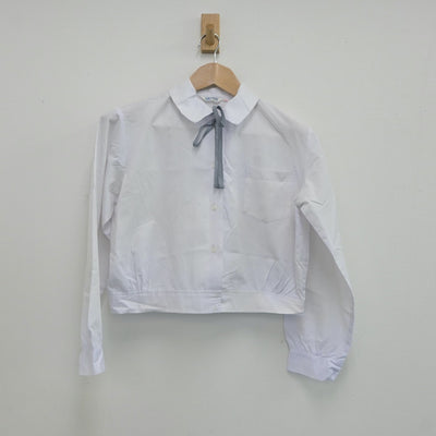 【中古】大阪府 石尾中学校 女子制服 3点（シャツ・スカート）sf017991