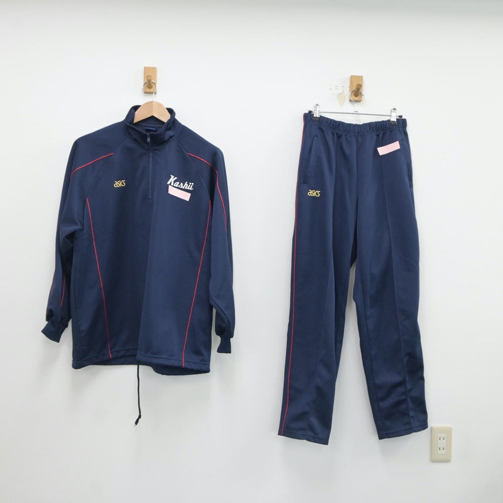中古制服】福岡県 香椎高等学校 女子制服 3点（ジャージ 上